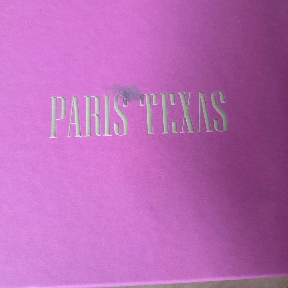 NIB Paris Texas Embossed Croc Portofino Thong Mule Banana Yellow Heels EU40 US10 - Picture 14 of 15